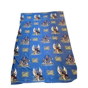 Vintage Star Wars THE CLONE WARS FLAT SHEET,